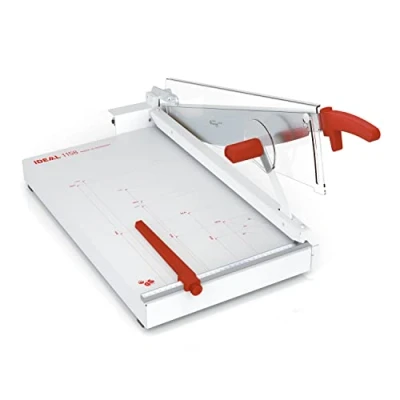 Abbildung von Ideal 1158 Schneidemaschine, Hebelschneider, Papierschneider (356 x 604 mm, Schnittlänge 580 40 Blatt Kapazität)