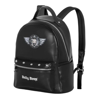 Abbildung von Karactermania Cityrucksack Betty Boop Motor Love Rucksack Tagesrucksack Rockabilly, Reißverschluss