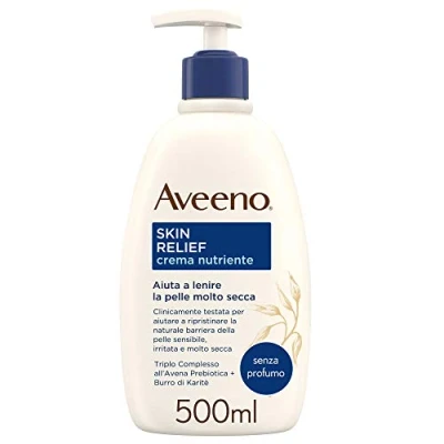 Abbildung von AVEENO, Beruhigende pflegende Creme, Skin Relief, trockene bis sehr Haut, parfümfrei, 500 ml