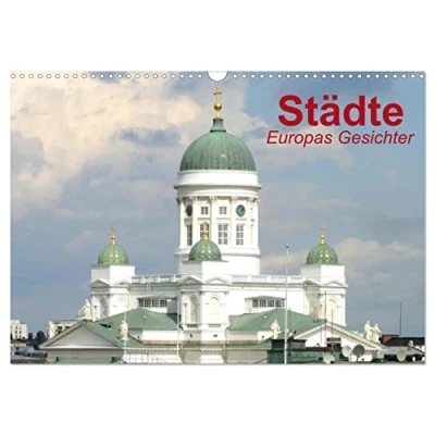 Abbildung von Städte Europas Gesichter (Wandkalender 2025 DIN A3 quer), CALVENDO Monatskalender