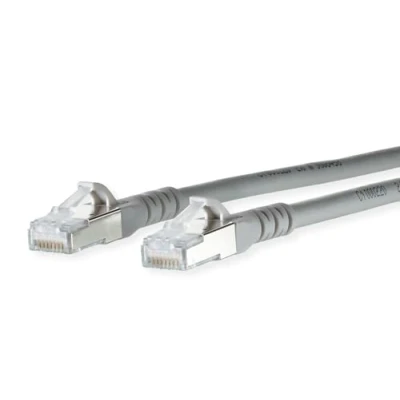 Abbildung von METZ CONNECT Patchkabel Cat.6A AWG 26 0,5 m grau