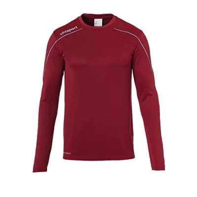 Abbildung von uhlsport Herren Stream 22 Langarm Trikot, Bordeaux/Skyblau, XXL