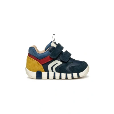 Abbildung von Geox Iupidoo Sneaker low für Kinder, Größe: 26, Navy/dark red Schuhe