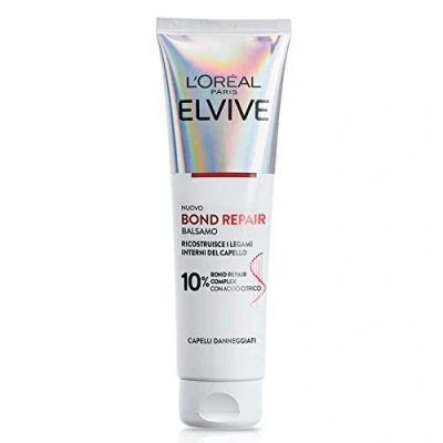 Abbildung von L&#039;Oréal Paris Elvive Bond Repair stärkender Conditioner für beschädigtes Haar, stellt die inneren Bindungen des Haares mit Zitronensäure wieder her, 150 ml, 1 Stück