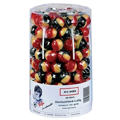 Abbildung von Deutschland Lolly 100 Stück Lollies 1,7kg