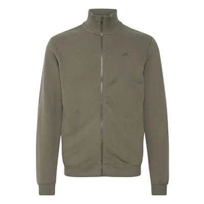 Abbildung von Blend BHAvebury Herren Sweatjacke Jacke mit Stehkragen und Reißverschluss Logo Stickerei, Größe:XL, Farbe:Deep Depths (190413)