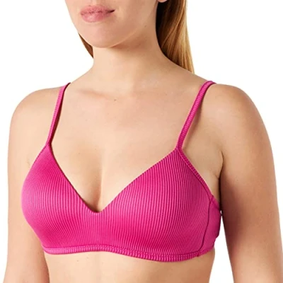 Abbildung von sloggi shore Damen Dottyback P Padded Bikini, Fuchsia Flower, XL plus