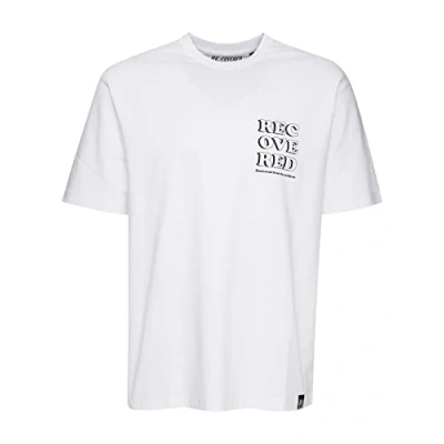 Abbildung von Re:Covered THE Archive Retro Relaxed White Tshirt print, Herren, Größe: Medium,