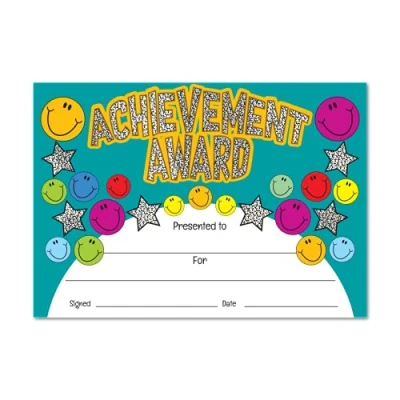 Abbildung von SuperStickers Zertifikat &quot;Achievement Award&quot;, A5, 20 Stück