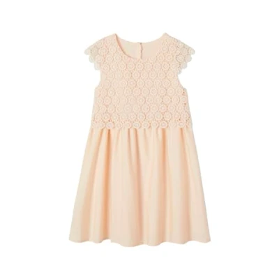 Abbildung von Vertbaudet Freizeitkleid für Kinder, Größe: 110, Rosa nude
