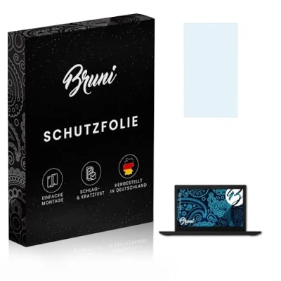 Abbildung von Bruni Schutzfolie kompatibel mit Lenovo ThinkPad X280 Folie, glasklare Displayschutzfolie (2X)
