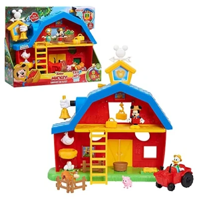 Abbildung von JustPlay Plüschfigur Mickey Mouse Barnyard Fun Playset