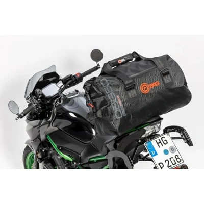 Abbildung von QBag Hecktasche/Gepäckrolle wasserdicht Carbonlook 50 Liter