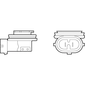 Abbildung von VALEO 032525 Glühlampe, Fernscheinwerfer H11 12V 55W Halogen TOYOTA: Avensis III Station Wagon, PEUGEOT: 307 SW Kasten / Kombi