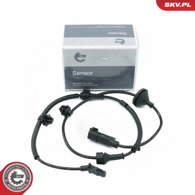 Abbildung von ESEN SKV 06SKV499 ABS Sensor Hinterachse rechts 2 910 23,5 schwarz Thermoplast MITSUBISHI: ASX SUV, OUTLANDER 3