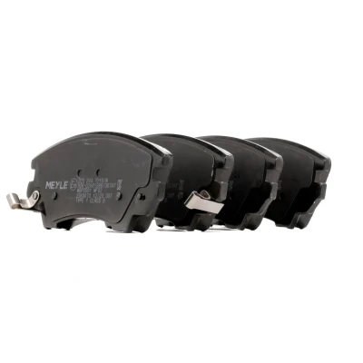 Abbildung von MEYLE 025 244 1219/W Bremsbelagsatz ORIGINAL Quality Vorderachse mit akustischer Verschleißwarnung Anti Quietsch Blech OPEL: Zafira C Tourer