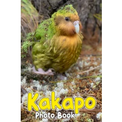 Abbildung von Kakapo Photo Book: Cute Bird Colorful Pictures For All Ages To Have Fun And Relax Gift Idea Animal Lovers