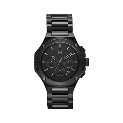 Abbildung von MVMT Chronograph Quarz Uhr für Herren mit Schwarzes Edelstahlarmband 28000149 D
