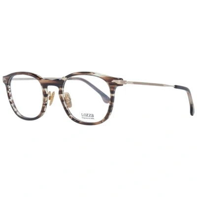 Abbildung von Lozza Unisex VL4143 Sunglasses, Marrone Striato Lucido, 50