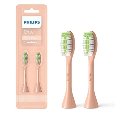 Abbildung von Philips One by Sonicare BH1022/05, 2 Bürstenköpfe, schimmernd