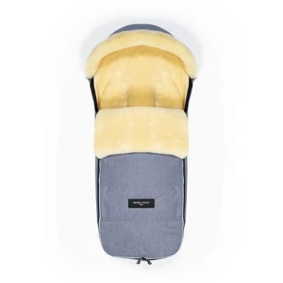 Abbildung von Werner Christ Baby Fußsack für Kinder, Größe: One Size, Blauw gemêleerd