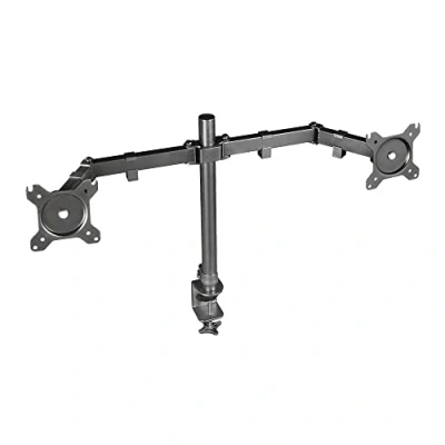 Abbildung von Trust Gaming GXT 1120 Mara Monitor Stand 2 Monitore, Verstellbarer Dual Halterung, Arm für bis 32 Zoll Bildschirme, zu 16 kg Gesamtgewicht, VESA 75/100 Schwarz