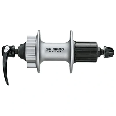 Abbildung von Hinterradnabe 8/9/10 Fach Shimano FH M525 36L 6 Bolzen Scheibenbremse Montage Schwarz