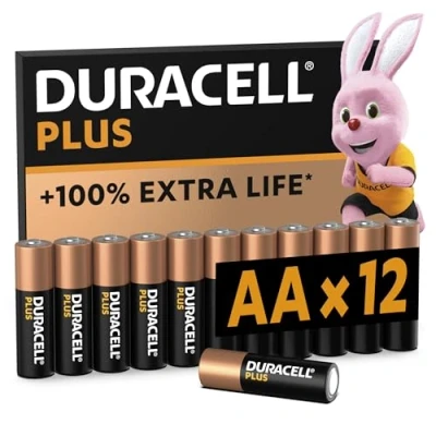 Abbildung von Duracell MN1500 Plus AA 12er Blister Batterie
