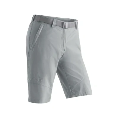 Abbildung von Maier Sports Lawa, Kurze Damen Wanderhose, Wasserabweisende Bermuda für Trekking und Hiking, PFC frei, mSTRETCH pro 4 &amp; Dryprotec