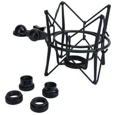 Abbildung von keepdrum MS090B Multispinne Mikrofonspinne für verschiedene Mikrofone Schwarz