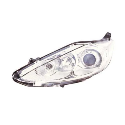 Abbildung von ALKAR 2745384 Scheinwerfer links H1, W5W, PY21W, H7 chrom mit Elektromotor FORD: FIESTA 6