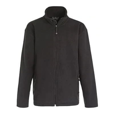 Abbildung von Zigzag ZAP Fleecejacke Black für Kinder, Größe: 128,
