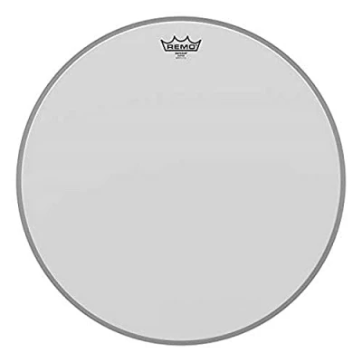 Abbildung von Remo Schlagzeugfell Emperor weiß aufgeraut 20&quot; BB 1120 00