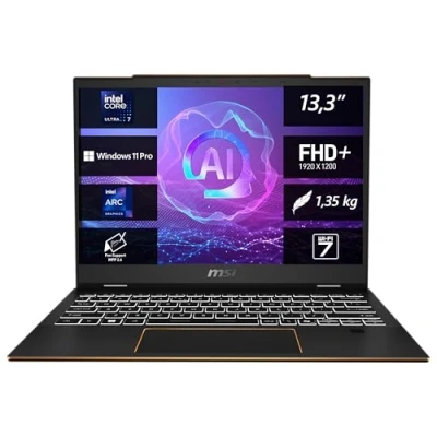 Abbildung von MSI Summit 13 AI+ Evo A2VMTG 007 13,3&quot; FHD+ Touch Display, Intel Core Ultra 7 258V, 32GB DDR5 RAM, 1TB SSD, Windows 11 Pro