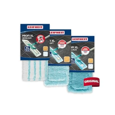 Abbildung von Leifheit 3er Set Wischbezug Profi XL