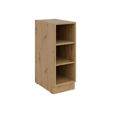 Abbildung von Küchen Preisbombe Unterschrank Regal 30 cm Eiche Artisan Küche Landhaus Küchenzeile Einbauküche