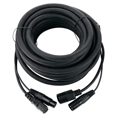 Abbildung von Pronomic Stage IECD 10 DMX Hybridkabel C/DMX (Kombi Kabel für Stromversorgung und Signal, Länge: m) Schwarz