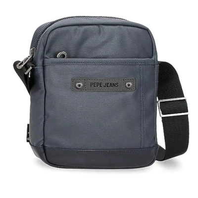 Abbildung von Pepe Jeans Hatfield Umhängetasche Mittelgroß Blau 17x22x6 cms Polyester, blau, Talla única, Mittelgroße