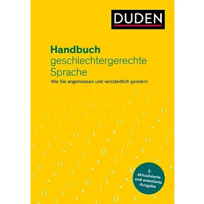 Abbildung von Handbuch geschlechtergerechte Sprache: Wie Sie angemessen und verständlich gendern (Duden Ratgeber)