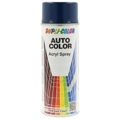 Abbildung von DUPLI COLOR 576126 Fahrzeug Kombinationslack Spraydose schwarz RAL ACRYL 9003 signalweiß glänzend 400 ml
