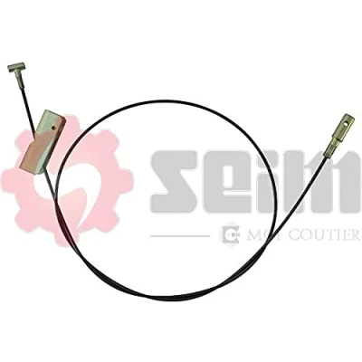 Abbildung von SEIM 653299 Handbremsseil mitte 1245 OPEL: Vivaro A Combi, Kastenwagen, RENAULT: TRAFIC 2 Bus, NISSAN: Primastar Kastenwagen