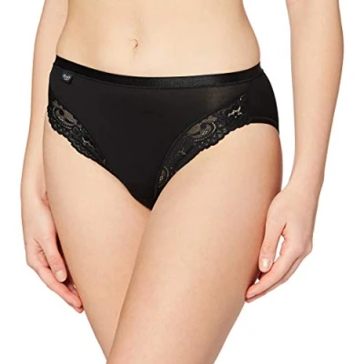 Abbildung von Sloggi Damen Romance Tai Slip, Schwarz, 42 EU