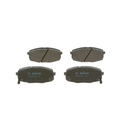 Abbildung von BOSCH 0 986 424 393 Bremsbelagsatz Low Metallic mit integriertem Verschleißsensor