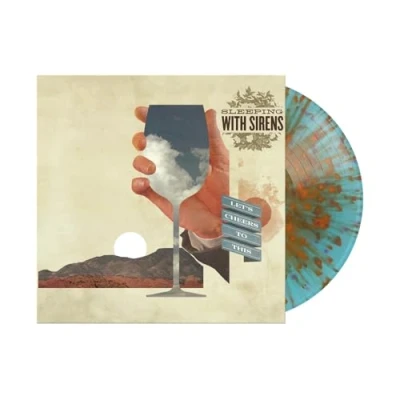 Abbildung von Let&#039;s Cheers To This (Blue with Orange Spatter LP)