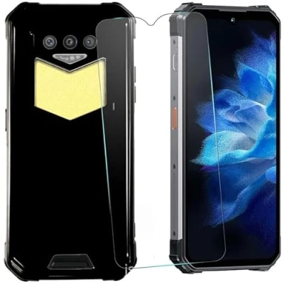 Abbildung von QJOY [3 Stück] Schutzfolie für oukitel wp26, 9H Härte Displayschutzfolie, Anti Kratzen, Bläschen, Hohe Definition Panzer Schutz Glas