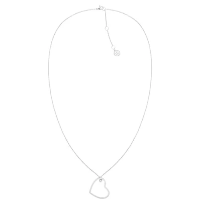 Abbildung von Tommy Hilfiger SS WITH Crystals Earrings Halskette silvercoloured, Damen, Größe: One Size, Silver coloured