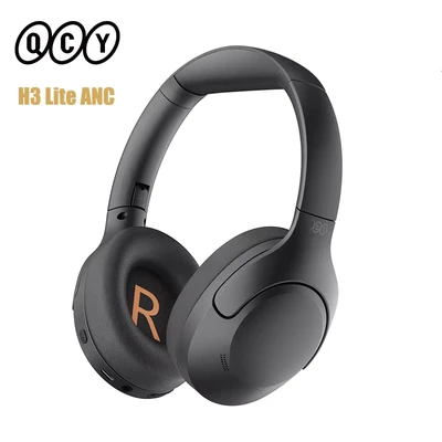 Abbildung von Qcy h3 lite anc kabelloser kopfhörer bluetooth 5,3 hifi headset 40mm treiber