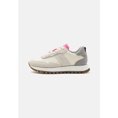 Abbildung von GANT Caffay Sneaker low, Damen, Größe: 37, White/gray/fuchsia Schuhe