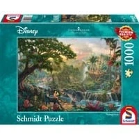 Abbildung von Schmidt Spiele Puzzle Disney, Dschungelbuch von Thomas Kinkade, 1000 Puzzleteile