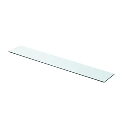 Abbildung von vidaXL Glasboden Glasscheibe Glasplatte für Glasregal Transparent 80 cm x 12